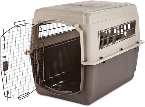 Miniatura 4 de Petmate Ultra Vari - Perrera para perros medianos a grandes (duradera y resistente, hecha con materiales reciclados, 40 pulgadas de largo) 70 a 90
