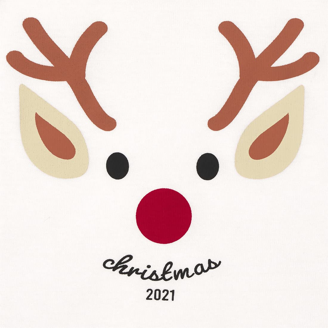 The Children's Place Baby and Toddler Holiday 2 Piece Snug Fit Cotton Pajamas, Reindeer, 2T