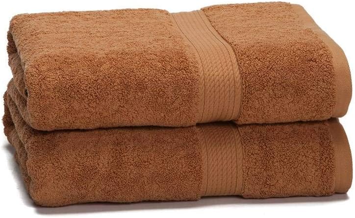 eLuxurySupply 900 GSM 100% Egyptian Cotton Towel Set for Mother's Day - 2-Piece 900 GSM Bath Towel Set - Premium Spa & Hotel Quality Heavy Weight - 30" x 55" Parent Color