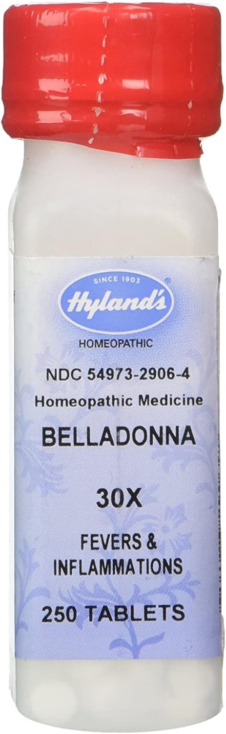 Hylands Homeopathic Belladonna 30X 250 Tab5