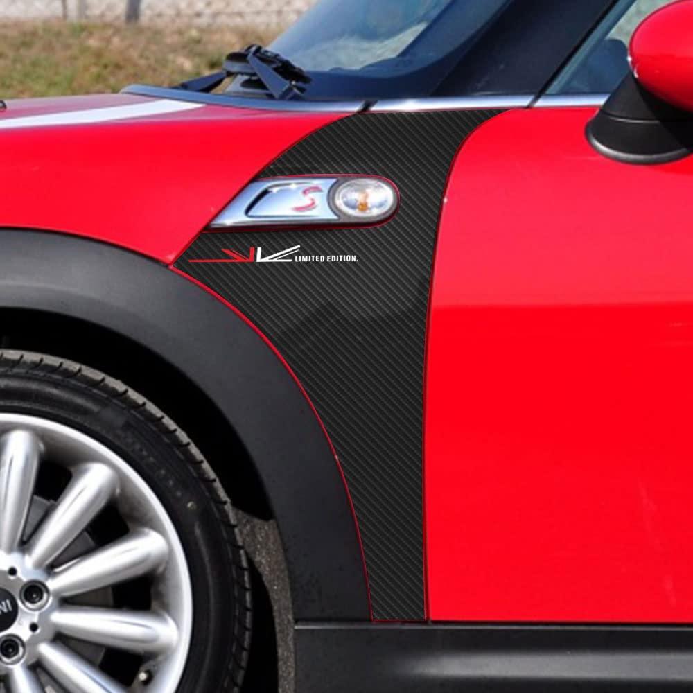 2Pcs Carbon Fiber Navigation Screen Frame Sticker Decal For MINI Cooper Countryman Clubman F54 F55 F56 F60 I3183088625