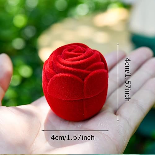 Miniatura 6 de Love You Gifts Glass Diamond in Gift Box Crystal Red Diamond Figurines Birthday Gifts for Women, Bestie, Friends, Coworkers Colleagues