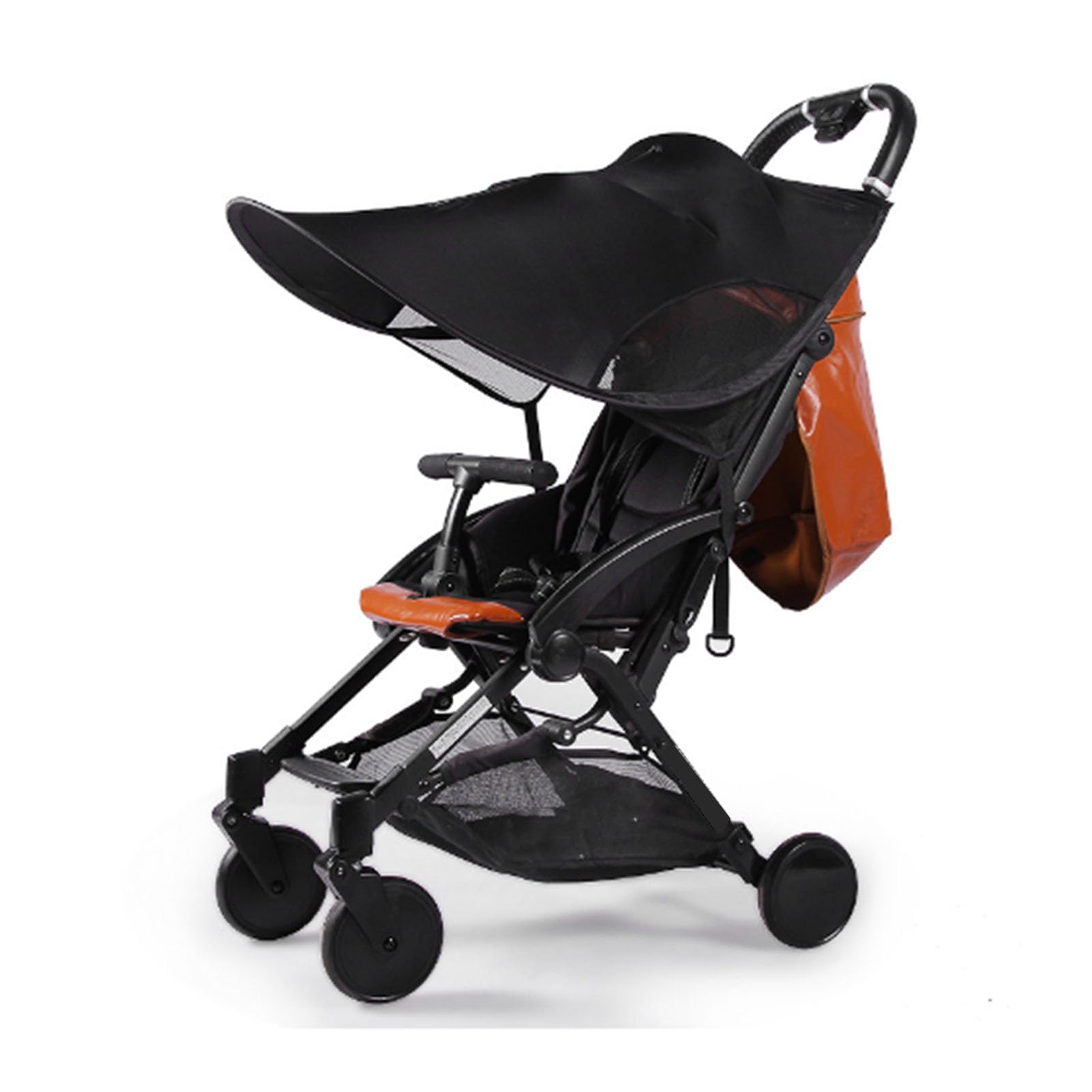 JAOCDOEN Stroller Canopy Pushchair Stroller Sun Shade Universal Breathable Baby Pram Pushchair Rain Canopy