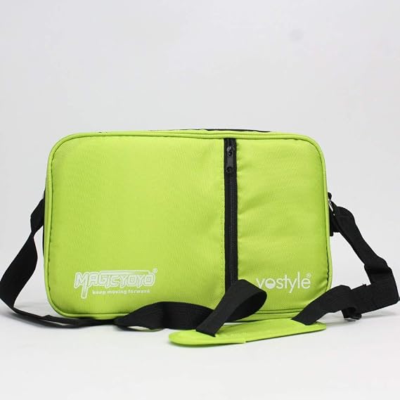 MAGICYOYO and yostyle Yo-Yo Accessory Bag - Holds 6 YoYo's (Green)
