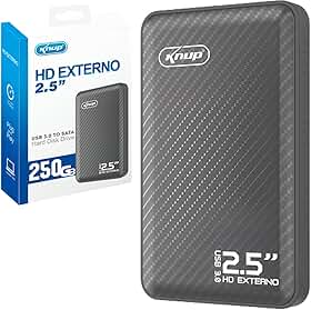 HD Externo Portátil 250GB Slim USB 3.0: O Melhor Custo-Benefício para Seus Arquivos!