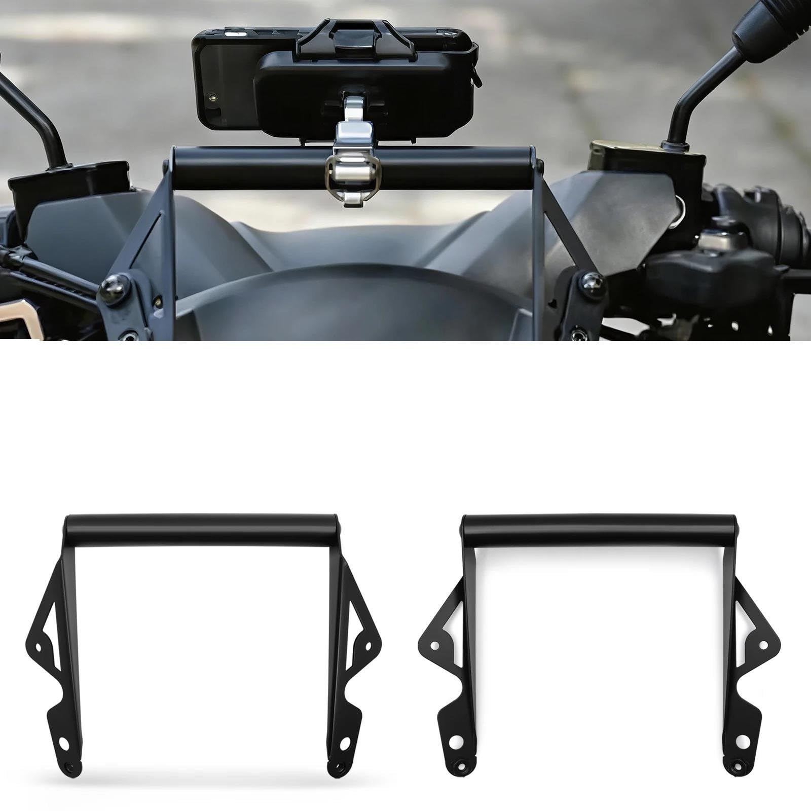 Supporto Per Navigatore GPS Smartphone Da Moto Per Yamaha Tricity 125 Tricity 155 Supporto Centrale Per Telefono Da Manubrio Anteriore Staffa GPS per parabrezza
