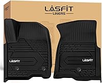 Vista 16 de LASFIT Tapetes de elastómero termoplástico para 1a y 2a fila de asientos de auto, para todo tipo de clima