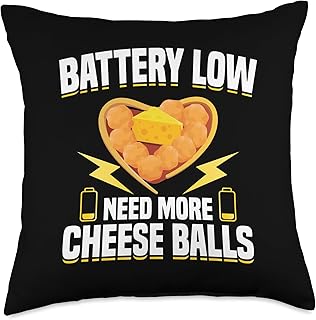 Cheese Ball Snacks Cheese Ball Costume for Women Cheese Ball Throw Pillow