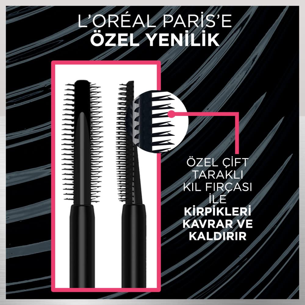 L’Oréal Paris Telescopic Lift Maskara + Infaillible 32H Fresh Wear C Vitaminli Fondöten - 125 Natural Beige