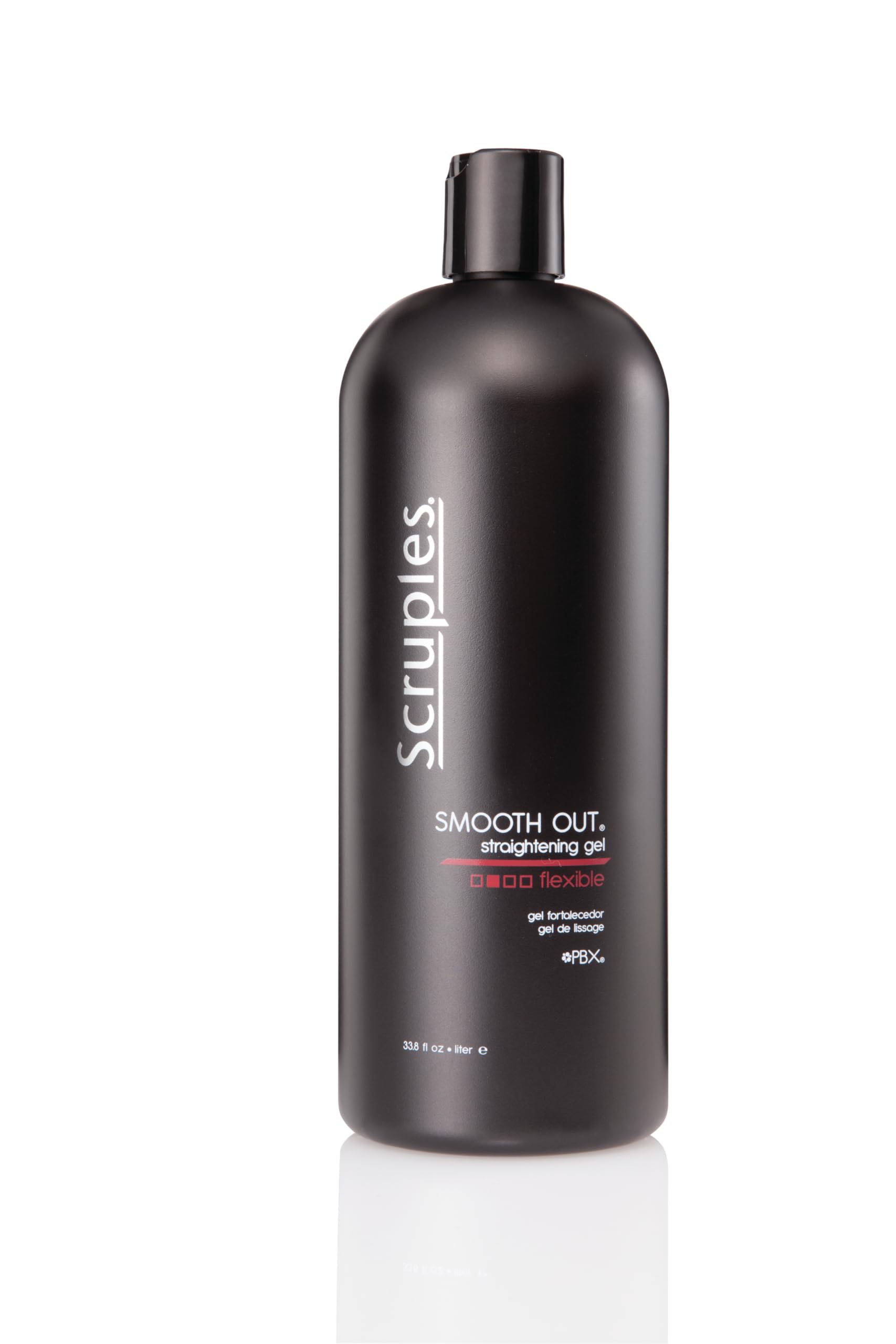 Scruples Smooth Out Hair Straightening Gel - 33.8 Fl Oz - Shine Enhancing & Smoothing Frizz Control Styling Solution for Women and Men with All Hair Types