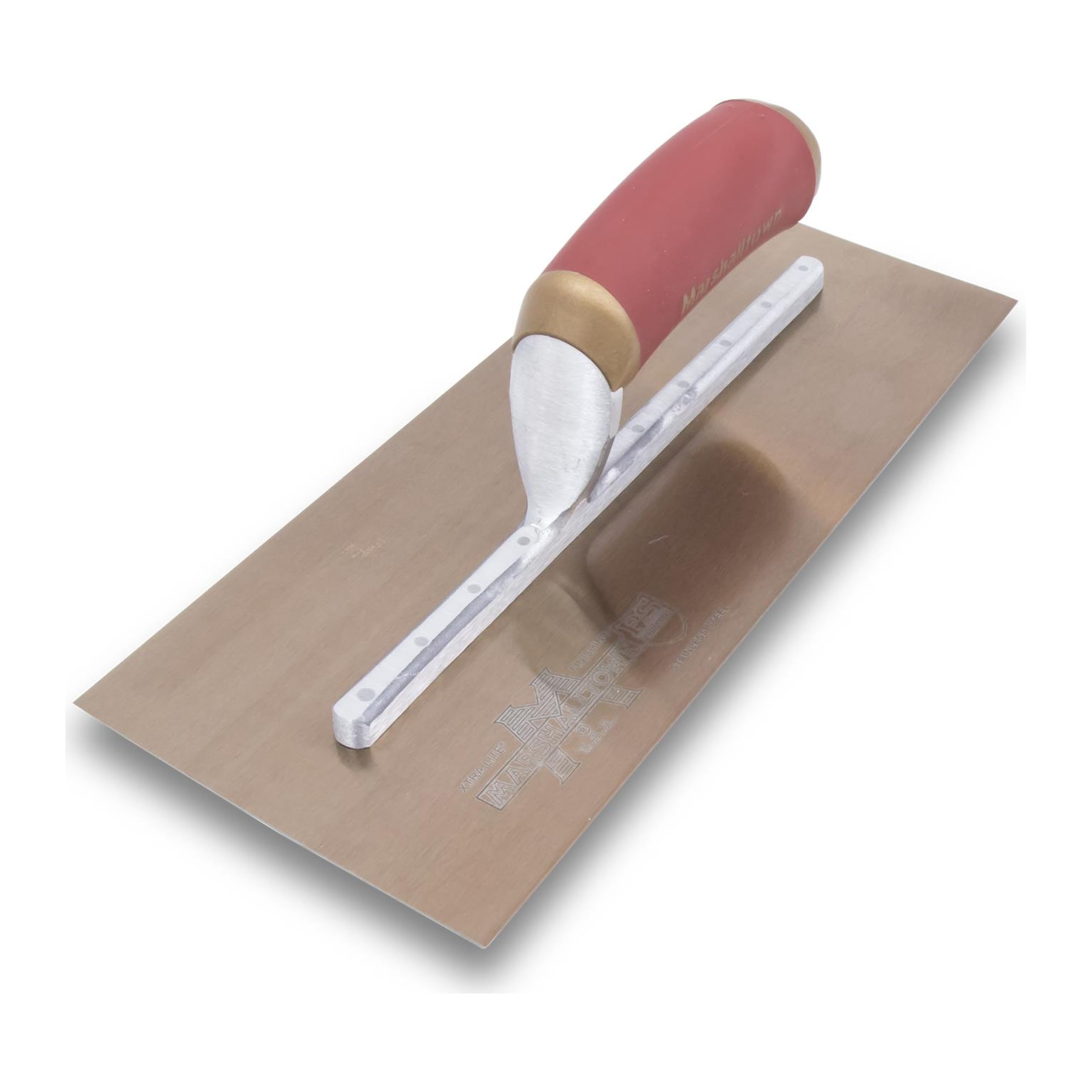 MARSHALLTOWN PermaShape Plastering Trowel, 330 x 127 mm, Golden Stainless