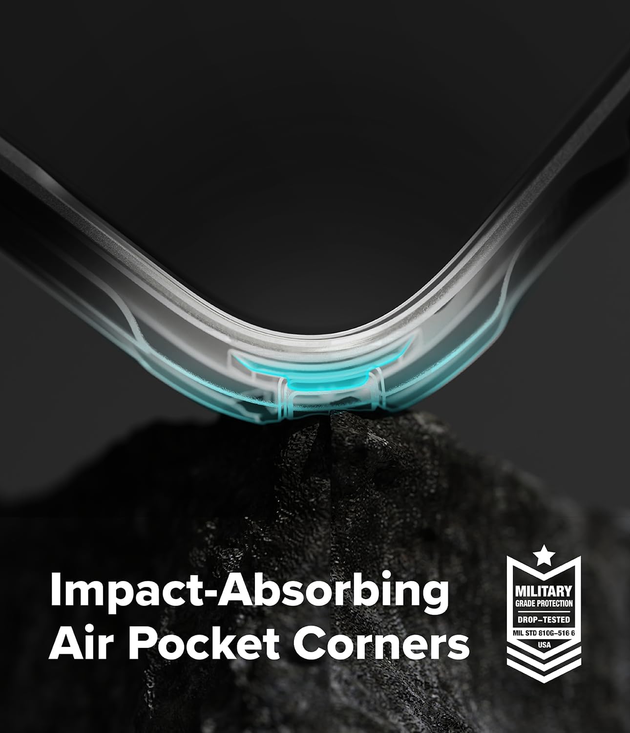 Ringke Fusion-X [Protects Each Lens Individually] Compatible with Nothing Phone 3 Case, Enhanced Bumper Heavy Duty Shockproof Protective Cover - Camo Black - Image 6