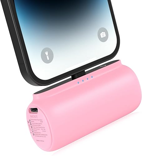 Miniatura 9 de HUAENG Portable Charger for iPhone, 5500mAh Plug in Ultra-Compact Power Bank Small Battery Pack Phone Charger Compatible with iPhone 14 13 12 11 Pro