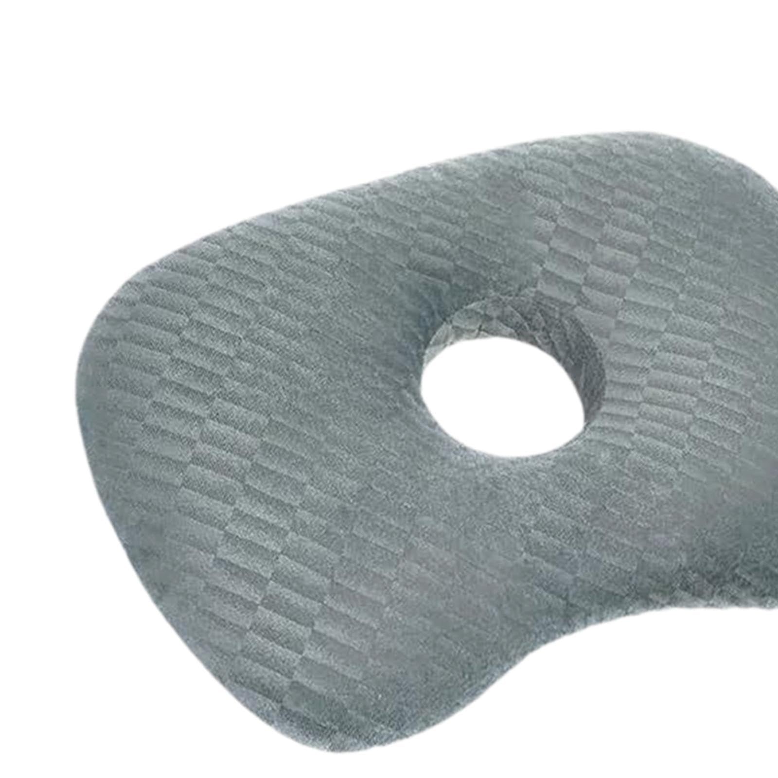 Cuscinetto per Piercing All'orecchio, Supporto Auricolare Ergonomico, Cuscinetto Laterale Curvo per L'uso Contro I Punti di Pressione in Soggi, Grigio