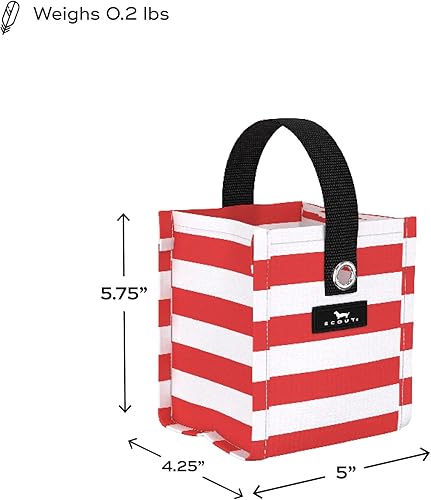 Miniatura 3 de SCOUT Mini bolsa de regalo, pequeña bolsa reutilizable que mide 5.75 x 4.75 x 4.75 pulgadas