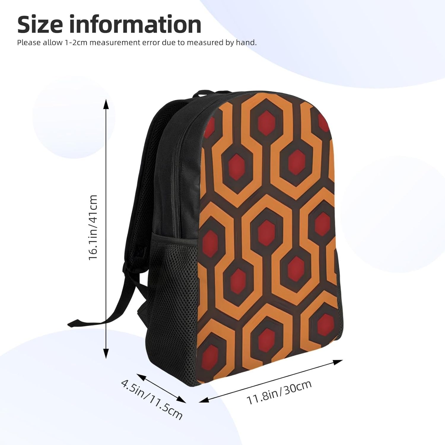 Shining Overlook Backpack Lightweight Laptop Bag Casual Daypack Travel Backpacks For Women Men