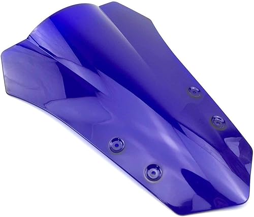 Miniatura 6 de Parabrisas de motocicleta compatible con Yamaha MT-09 Tracer MT09 FJ09 FJ-09 2015 2016 15 16 parabrisas negro doble burbuja MT 09 FJ 09 2015 2016