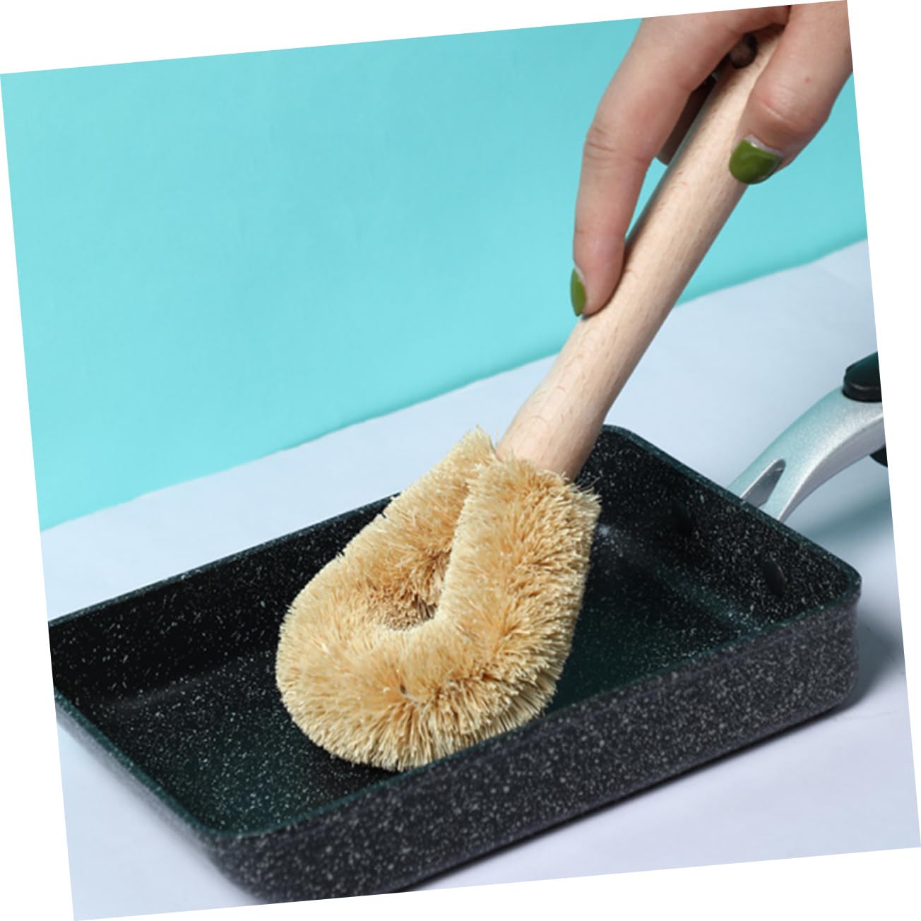 Mobestech 6piezas Cepillos De Limpieza para Platos y Botellas Cepillo Raspador para Sartenes Accesorios De Cocina Eficaces para Fregar Sin Rayar