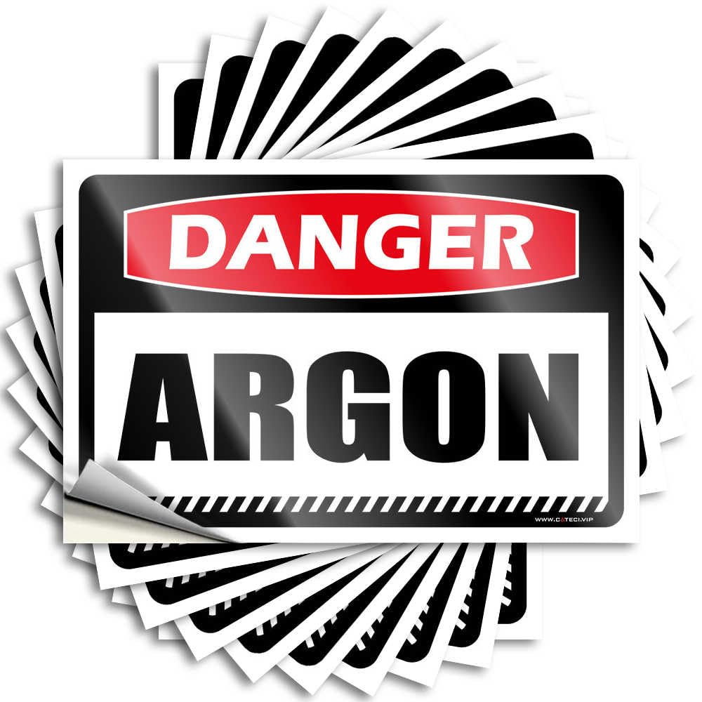Vintage Outdoor Decor, Saying Funny Cover Quote Stickers, Summer No Residue Decals for Luggage | Sand Party Favor Custom Danger Argon(6X9CM)