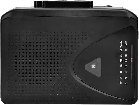 مشغل كاسيت محمول جهاز Walkman AM / FM راديو شخصي مع 3.5mm Eeadphone Jack