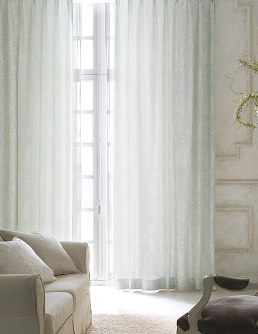 カーテン サンゲツ ELEGANCE 幅75cm × 丈220cm ×2枚 SALE，低価 カーテン サンゲツ ELEGANCE 幅75cm × 丈220cm ×2枚