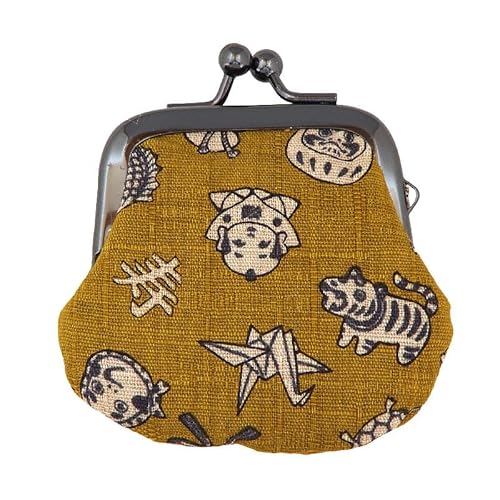 HollyHock お賽銭用がま口/JAPAN(カラシ)