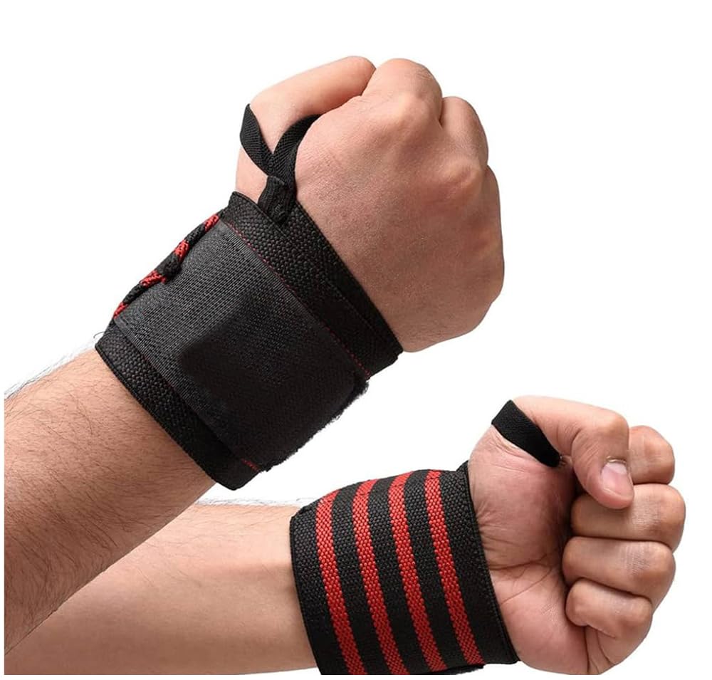 Wrist Support for Men & Women, Wrist Band for Gym Wrist Wrap/Straps Gym Accessories for Men for Hand Grip & Wrist Support Crepe Bandage While Workout & Muscle Relaxation…-image-18