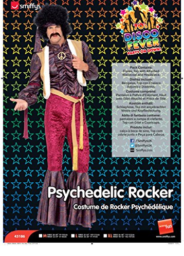SMIFFYS Smiffy's 43186M - Costume Rocker