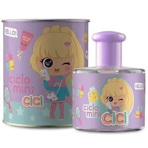 Ciclo Cosméticos Deo Colonia Lata Cici Bela 100Ml Ciclo
