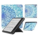 Case Compatible with Kobo Libra Colour(2024) and Kobo Libra 2(2021) e-Reader, Includes a Screen Protector - Premium PU Leather Cover with Auto Sleep/Wake