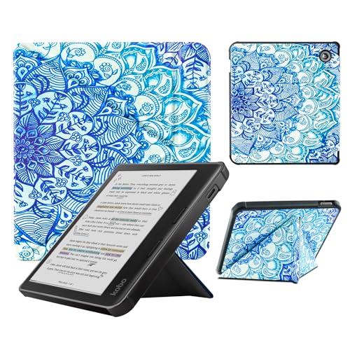 Case Compatible with Kobo Libra Colour(2024) and Kobo Libra 2(2021) e-Reader, Includes a Screen Protector - Premium PU Leather Cover with Auto Sleep/Wake