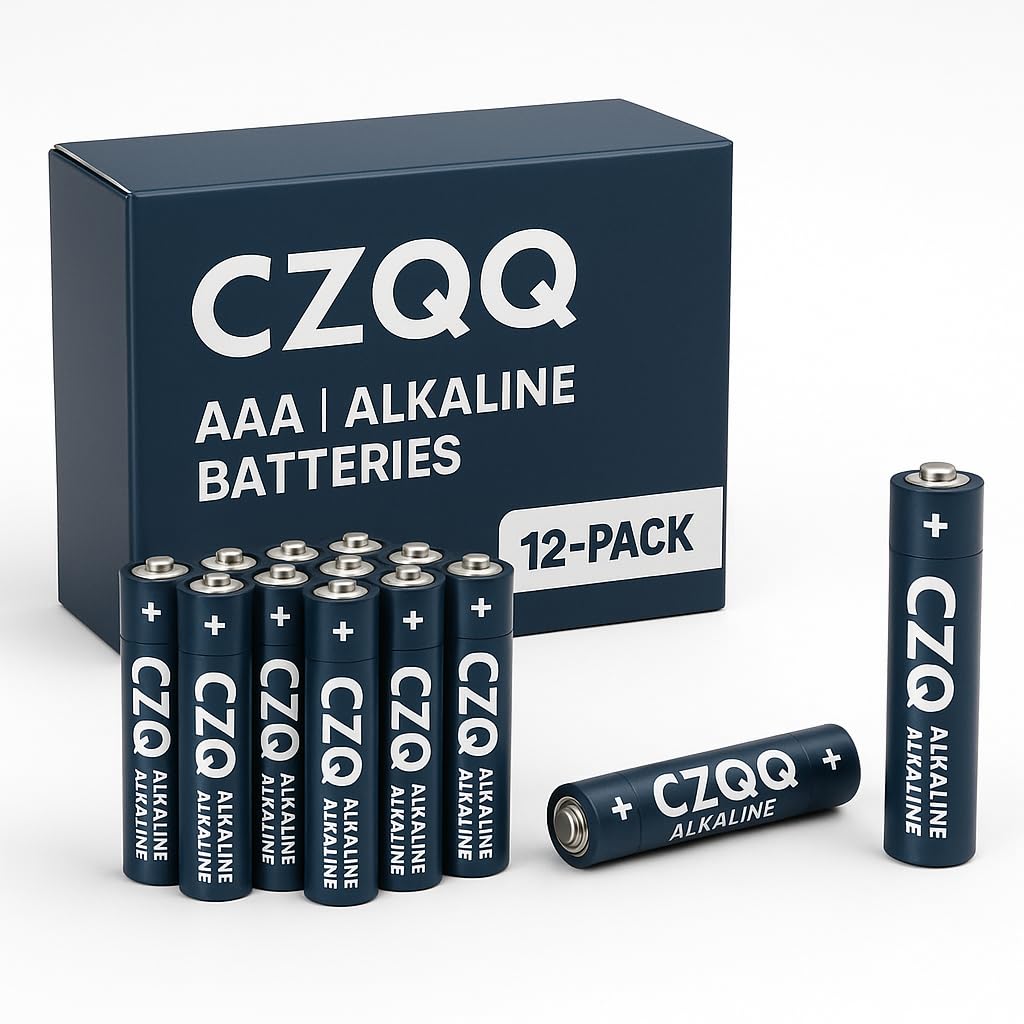 AAA Alkaline Batteries 12-Pack