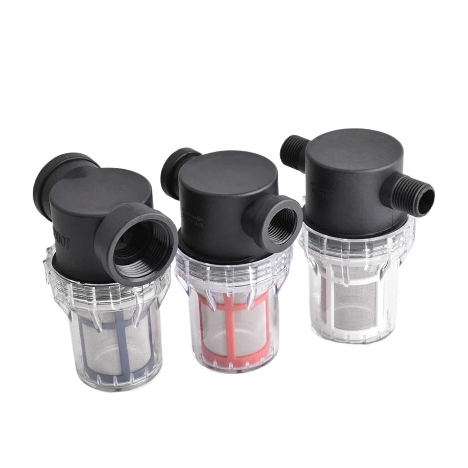 Colador de bomba de agua Filtro de riego for jardín, colador agua impureza, 1 ud