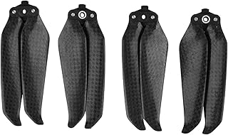Drone Propeller Blade, Folding 2 Pairs Black Drone Propeller Replacement RC Drone Parts for 2
