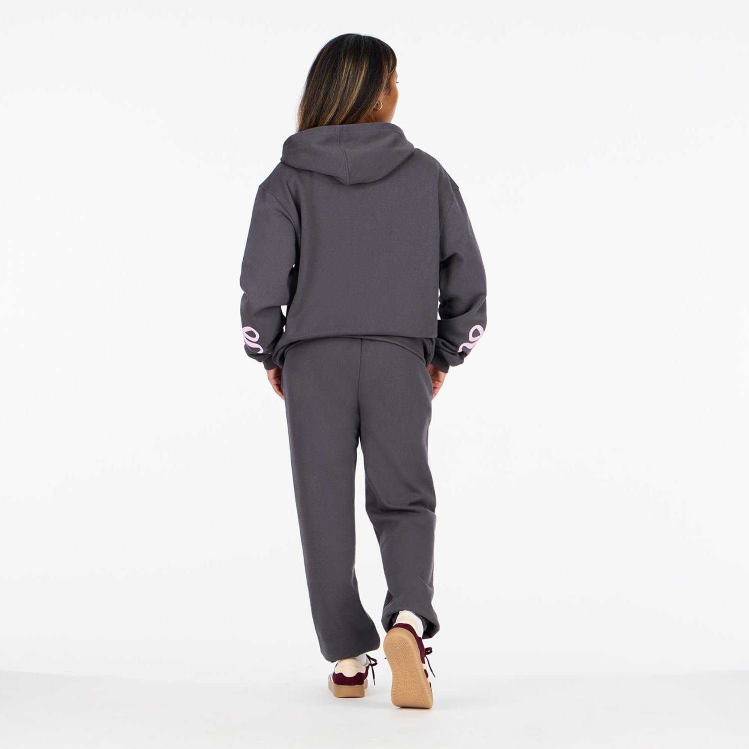 Forever 21 womens Oversized Hoodie With Graphic Screens - Image 4