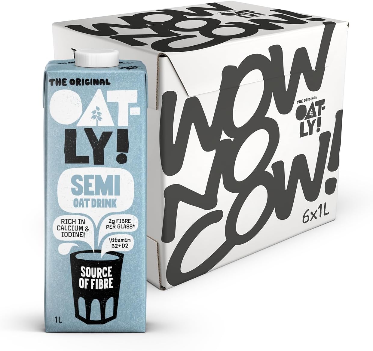 Semi Oat Drink 1 Litre (Pack of 6)