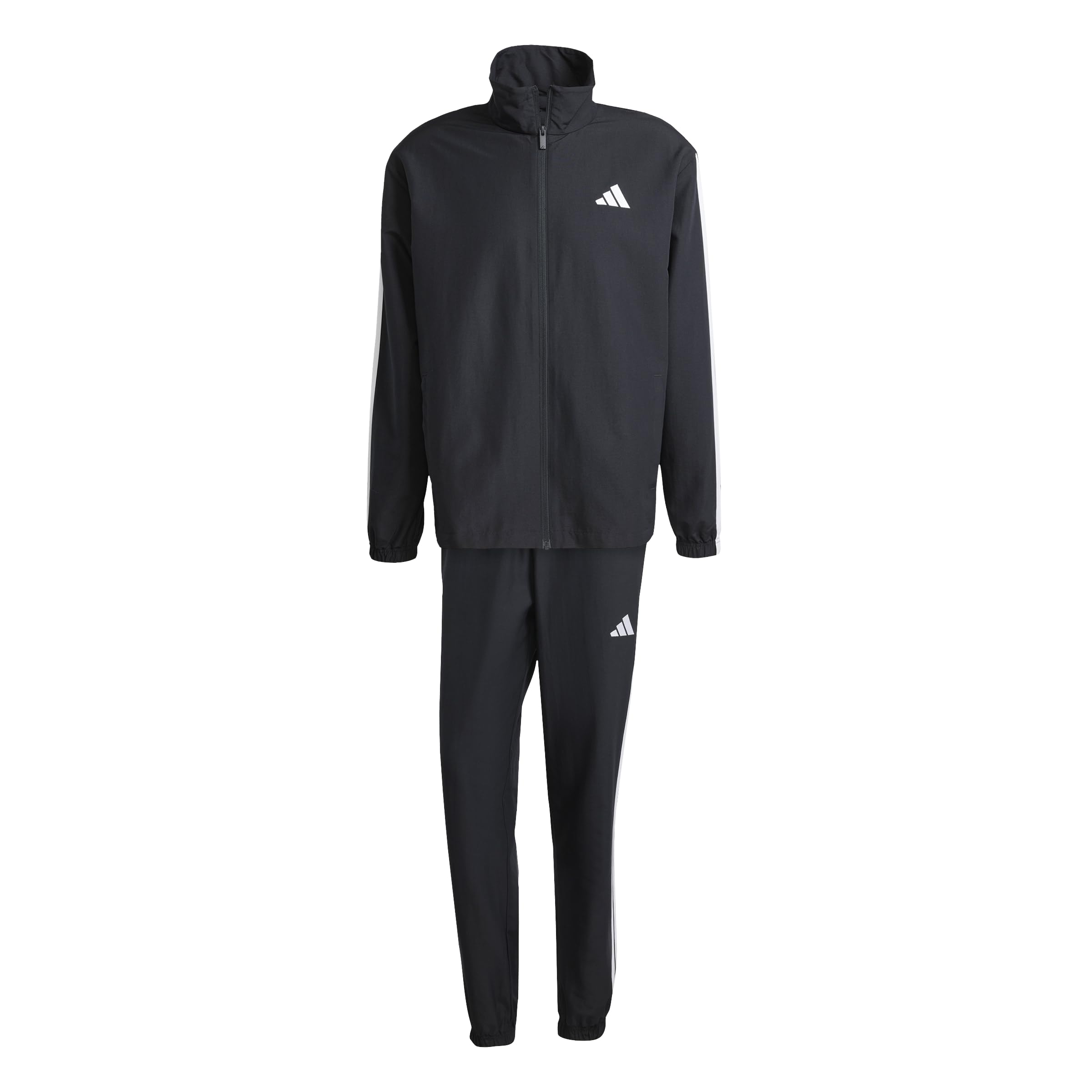 adidas Uomo 3 STRIPES WOVEN TRACKSUITS, black, XL
