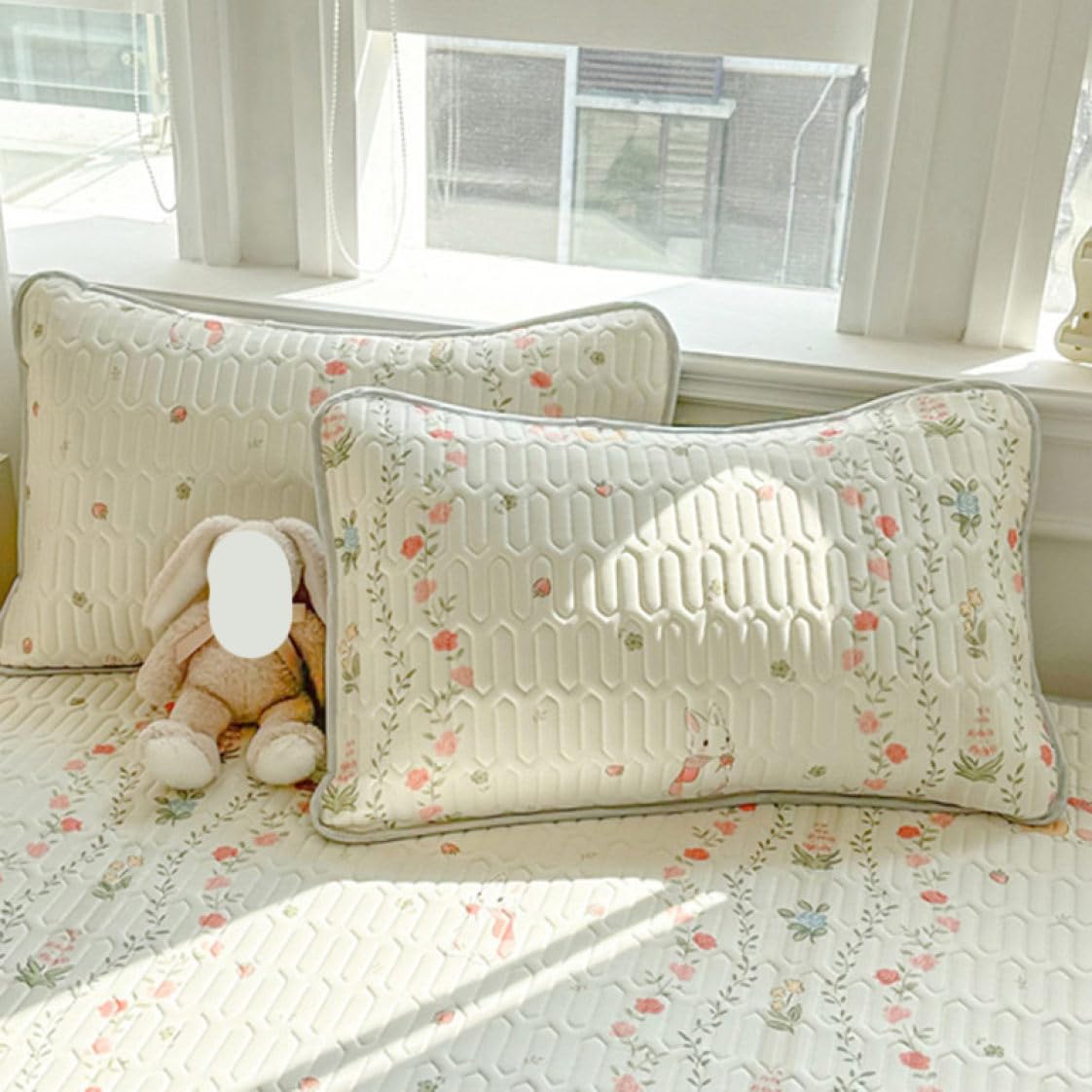 Amazon｜Fzigenle 敷きパッド ラテックス生地 カラーb14 冷感 シングル