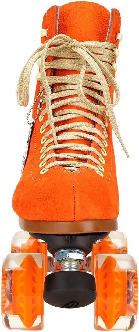 L'Estel Skates - Moxi Lolly Roller Skates Set, Women, Orange, Size 7 - Parallel Roller Skates