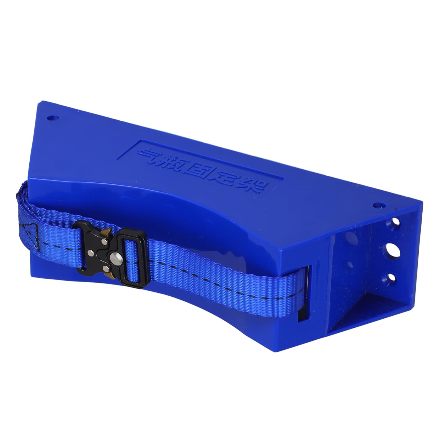 OKUMEYR 1Set Gas Cylinder Holder Propane Tank Bracket with High Strength Strap Wall Mounted Tip Device for Scuba Tanks and Gas Canisters Upgrade with Screws