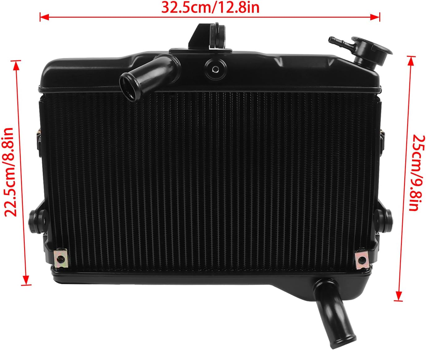 Aluminum Cooling Radiator Replacement for Yamaha YZF-R7 YZFR7 YZF R7 2022 2023 2024 2025 Engine Radiator Cooler