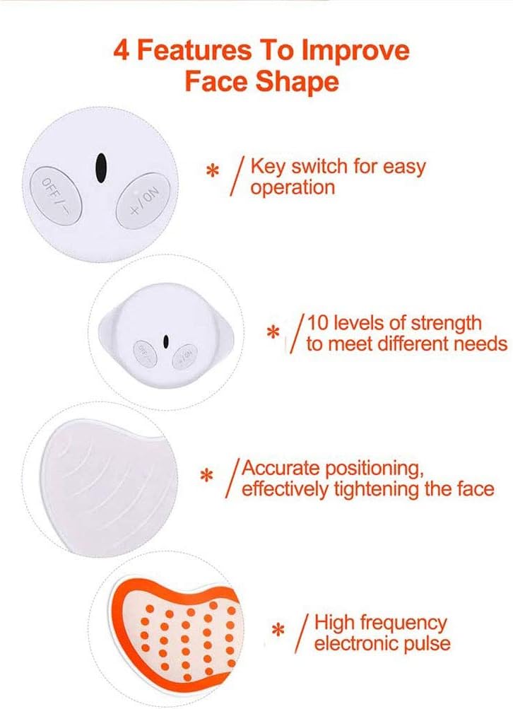 healthgood Microcurrent Face Massager, V Face Slimming Beauty Equipment, Facial Skin Care Lifting Tighten Anti-Wrinkle, Facial Toner Improves Facial Contour and Skin Tone : Beauty & Personal Care