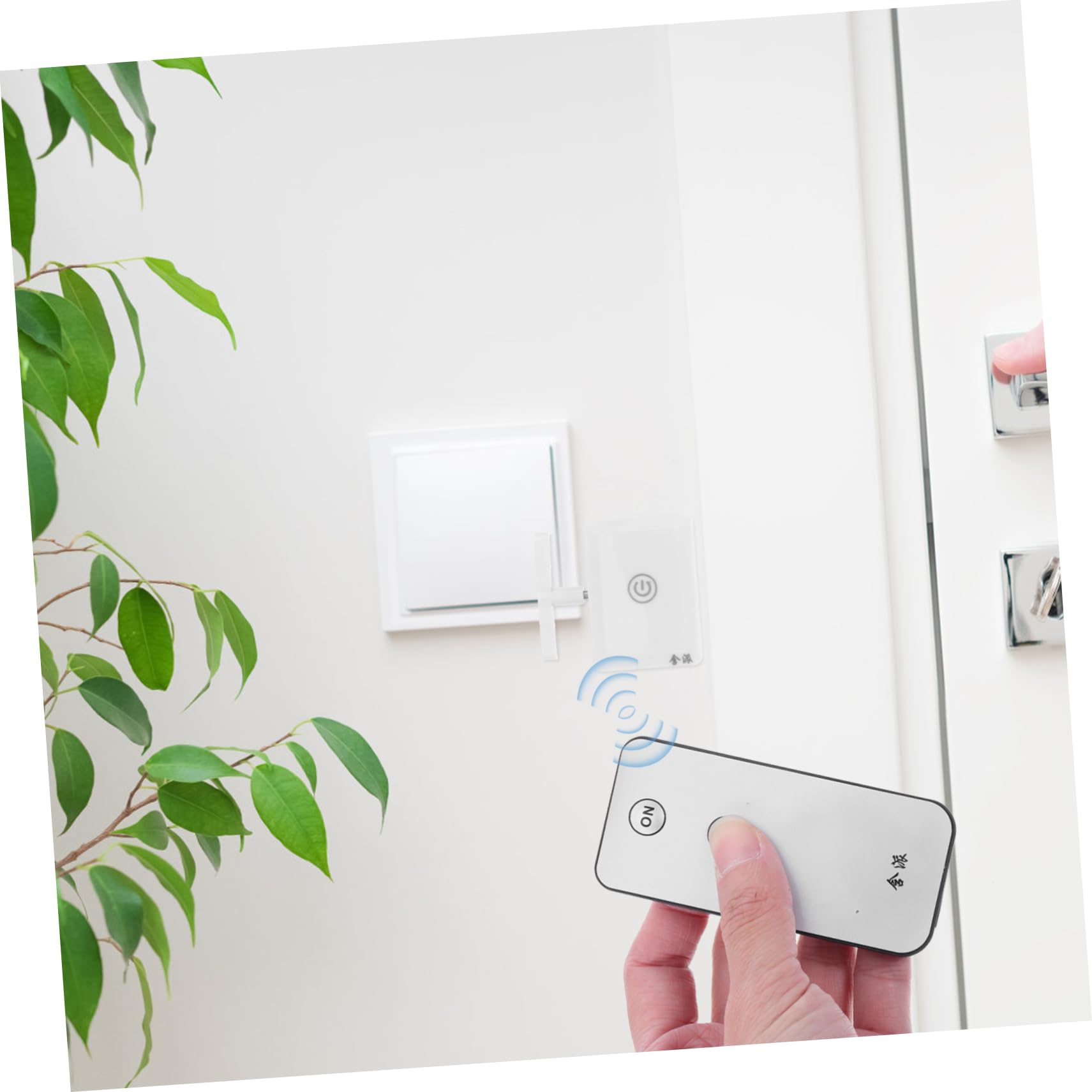 TEHAUX 2 Juegos De Robot De Apagado De Luz Para Lámparas Pulsador De Botón De Para Interruptor Controlador Inalámbrico De Electrodomésticos Para