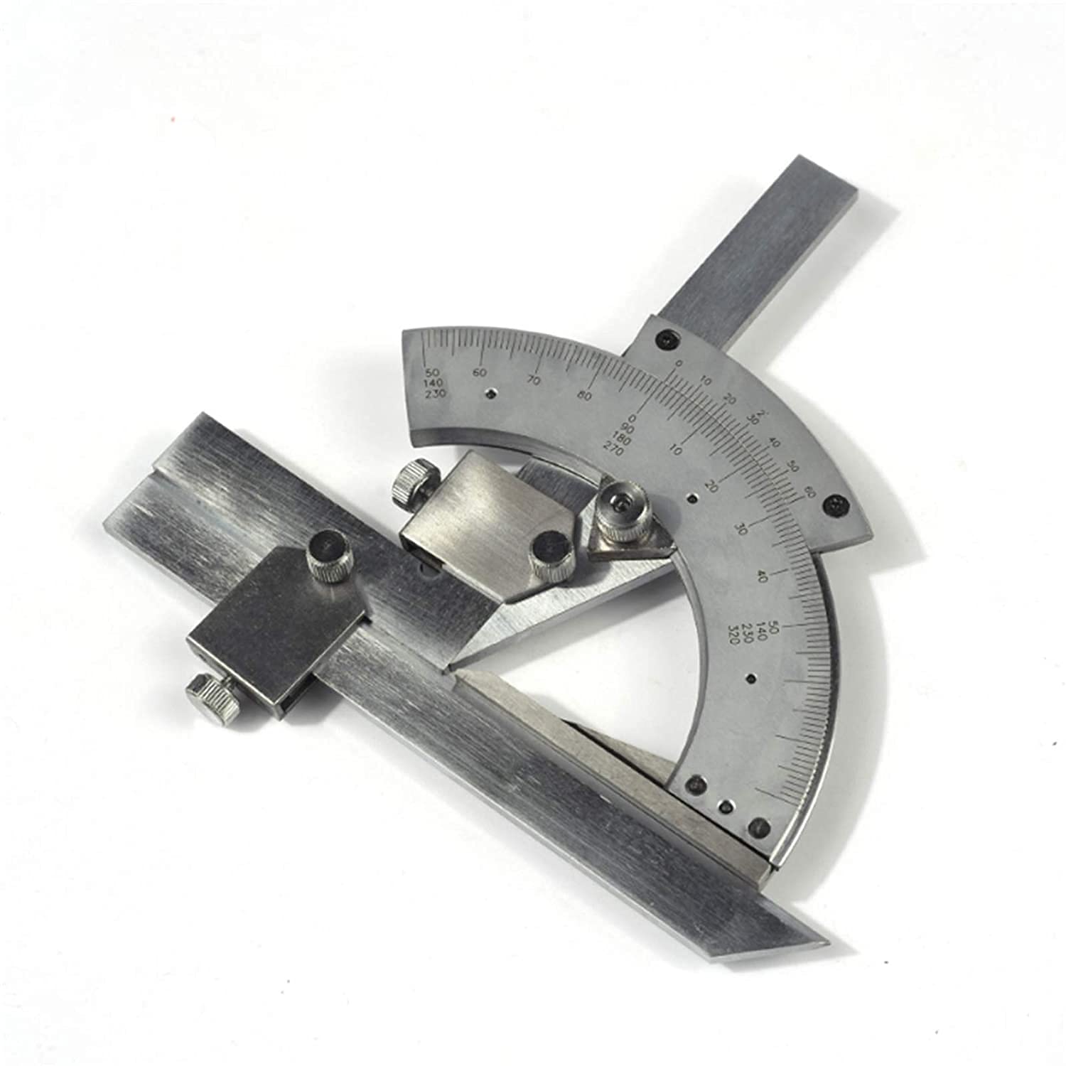 WJJ Digital Display Angle Righer 2pcs Angolo Righello Righello Goniometro Angolo di misurazione Righello Strumento di misurazione del misuratore di Angolo 0-320 Gradi for la Costruzione