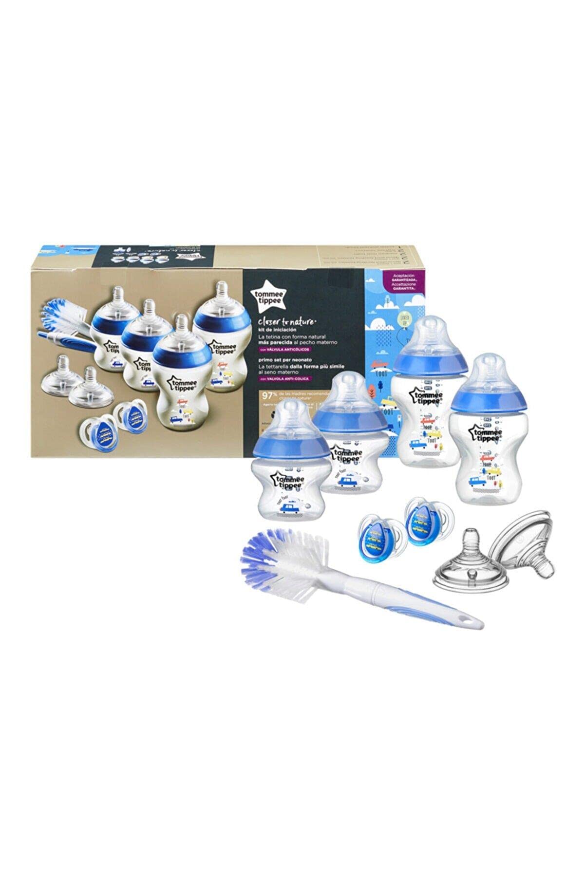 Tommee Tippee Biberon Kit Naissance pour Nouveau-né Closer to Nature, Ollie la Chouette
