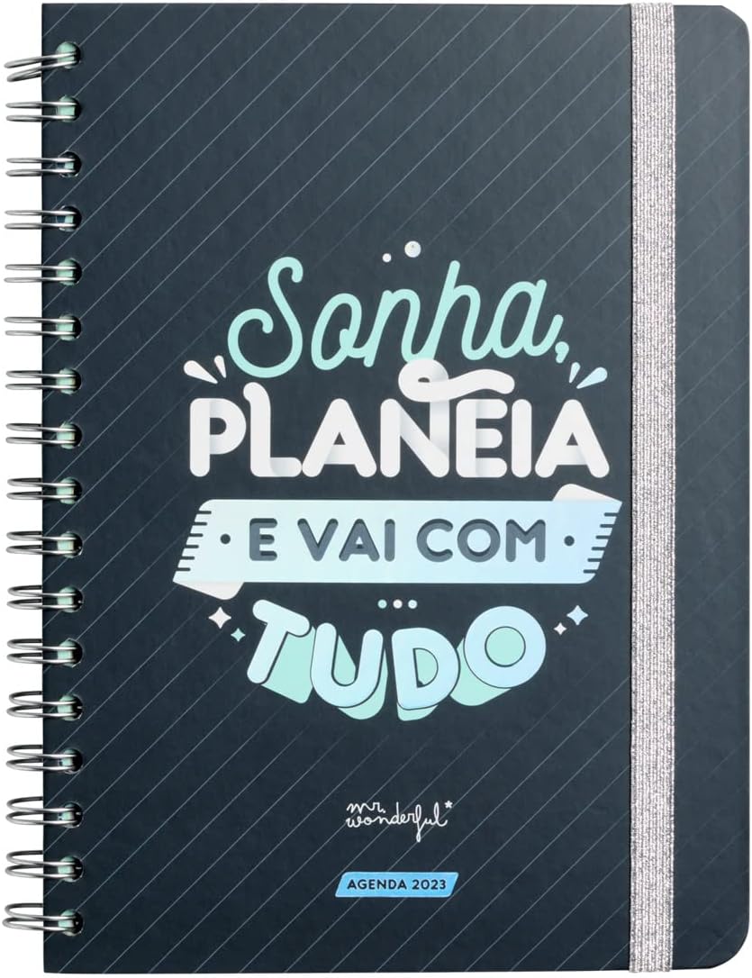 Mr. Wonderful - Classic 2023 Weekly Agenda - Sonha, planeia e vai com tudo