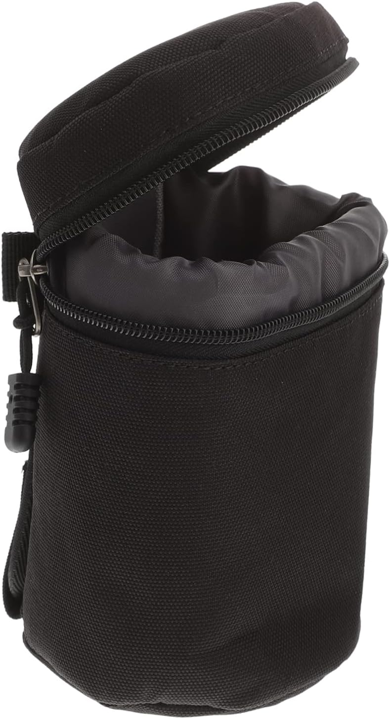 Hemobllo 2pcs Camera Lens Bag Dslr Camera Accessories Camera Lens Case Camera Protector Cover Nylon Lens Case Dslr Camera Supplies Portable Lens Case Profession Container 210d Fiber Cloth