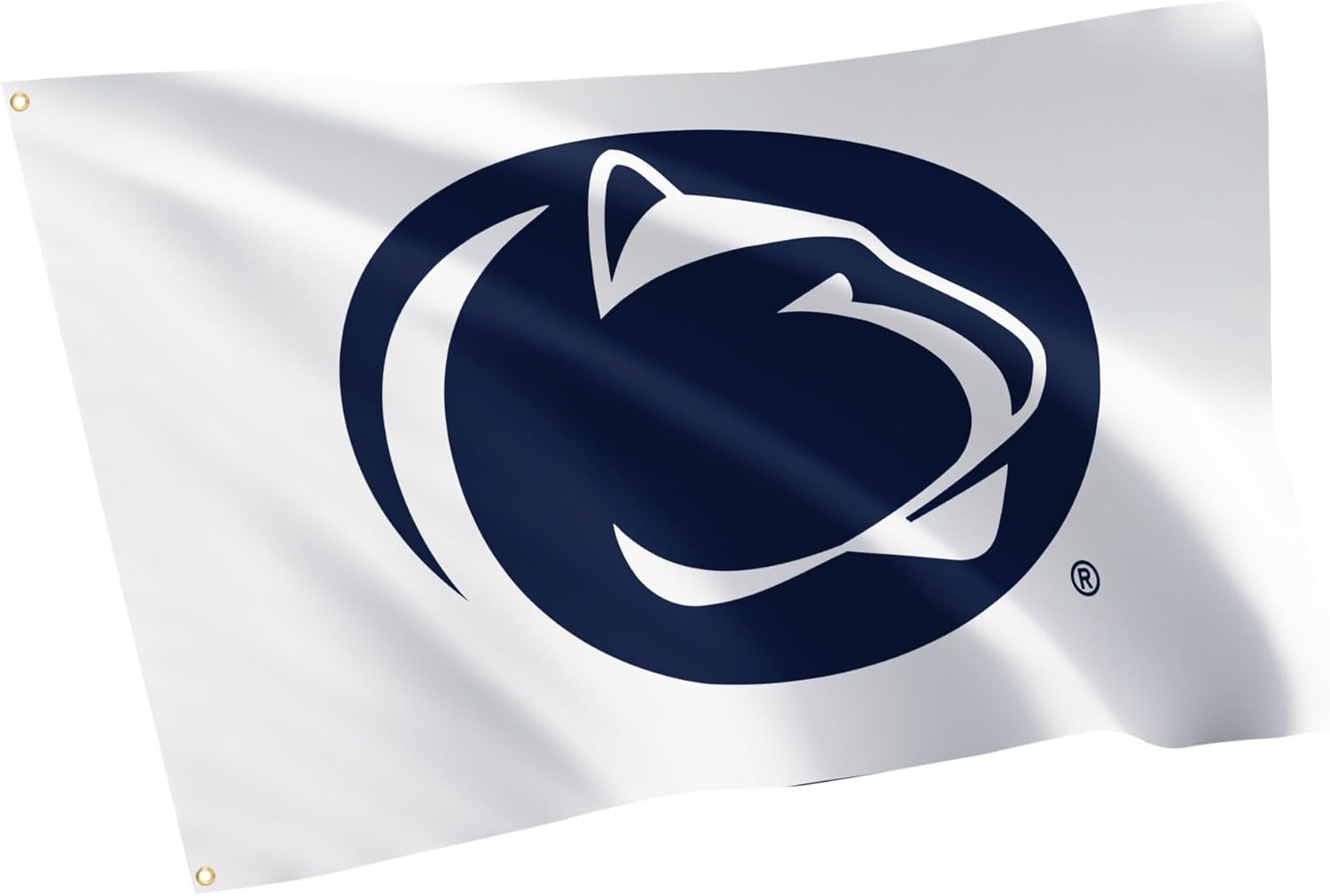 Desert Cactus Penn State Flag - 3 x 5 Feet Pennsylvania State University PSU Nittany Lions Banner, Indoor/Outdoor Durable Fabric Display (Style C1)