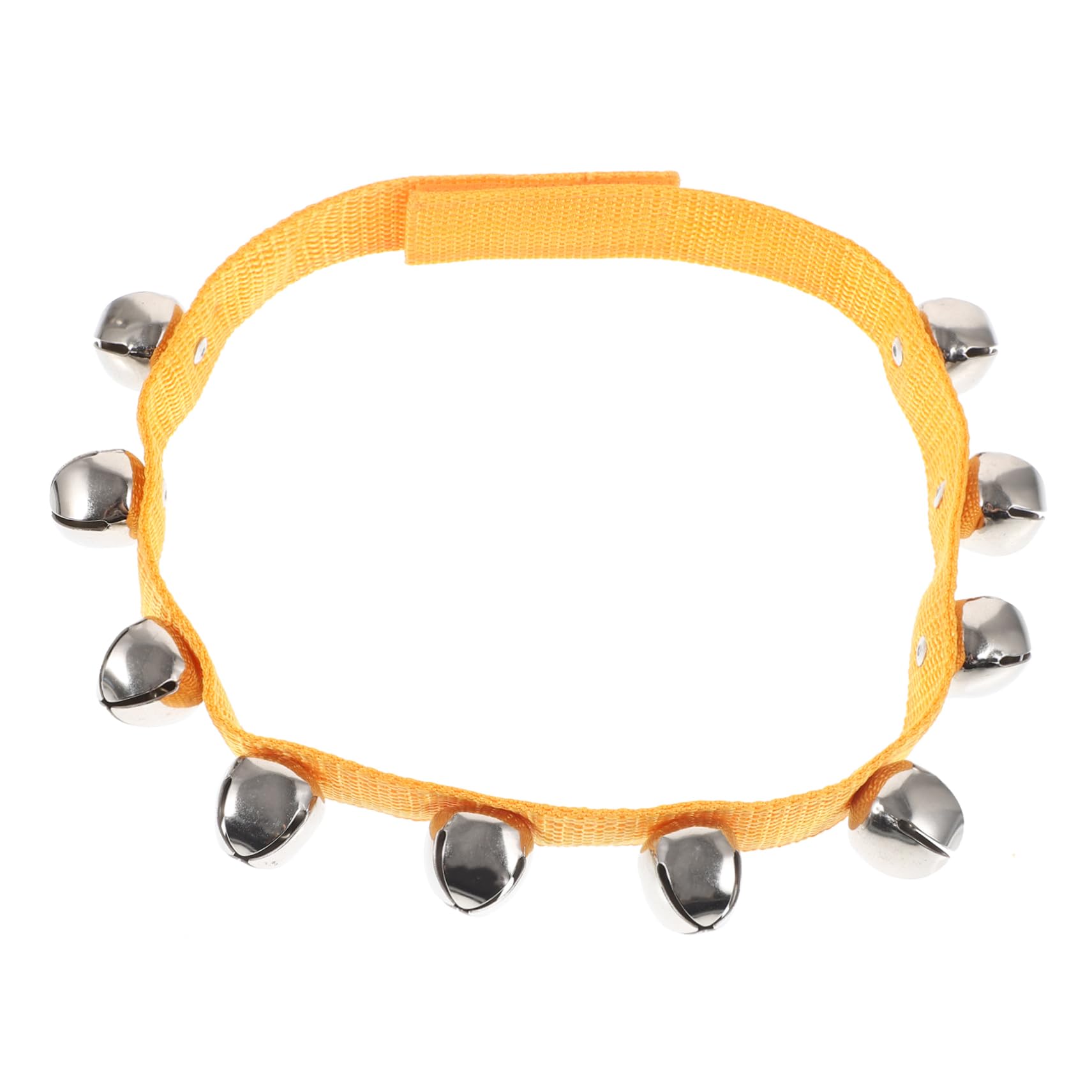 SUPVOX 10-piece Children's Dance Waist Bell Set Jingle Bells for Boys and Girls Wristband Adjustable Musical Instrument for Dance Performances