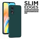 Pikkme Back Cover for Oppo A38 4G/Oppo A18 4G | Slim Soft Matte Silicone Cover with Camera Protection & Shockproof Bumper Case (Green) gallery image